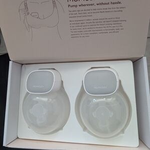 Momcozy Wearable Breast Pump - Gray